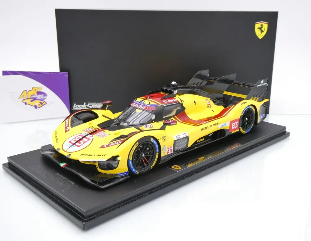 Look Smart LS18LM053 # Ferrari 499P Winner 24h Le Mans 2025 " AF Corse - Kubica " 1:18
