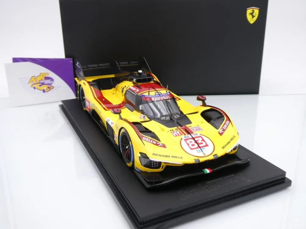 Look Smart LS18LM053 # Ferrari 499P Winner 24h Le Mans 2025 " AF Corse - Kubica " 1:18