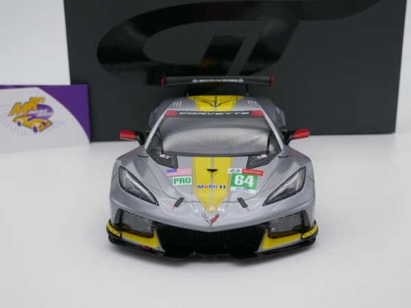 GT Spirit GT879 # Chevrolet Corvette C8.R Nr.64 24H Le Mans 2021 " Nick Tandy " 1:18