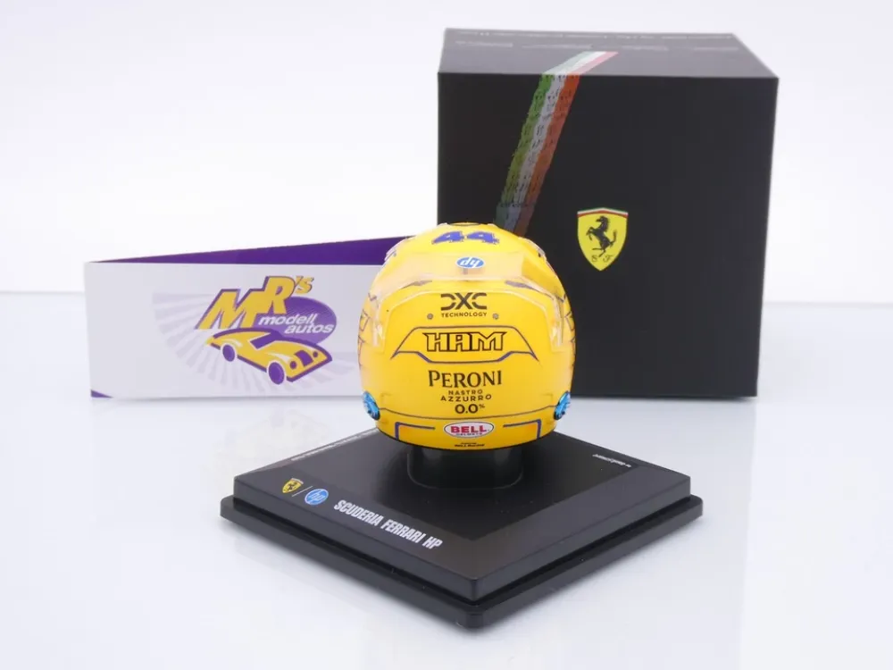 Look Smart LSHEL015 # Helm Formel 1 Ferrari " Lewis Hamilton Miami GP 2025 " 1:5