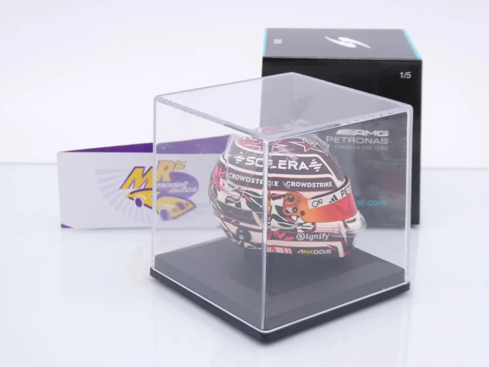 Spark 5HF197 # Helm Formel 1 Mercedes-AMG " Kimi Antonelli - Miami GP 2025 " 1:5