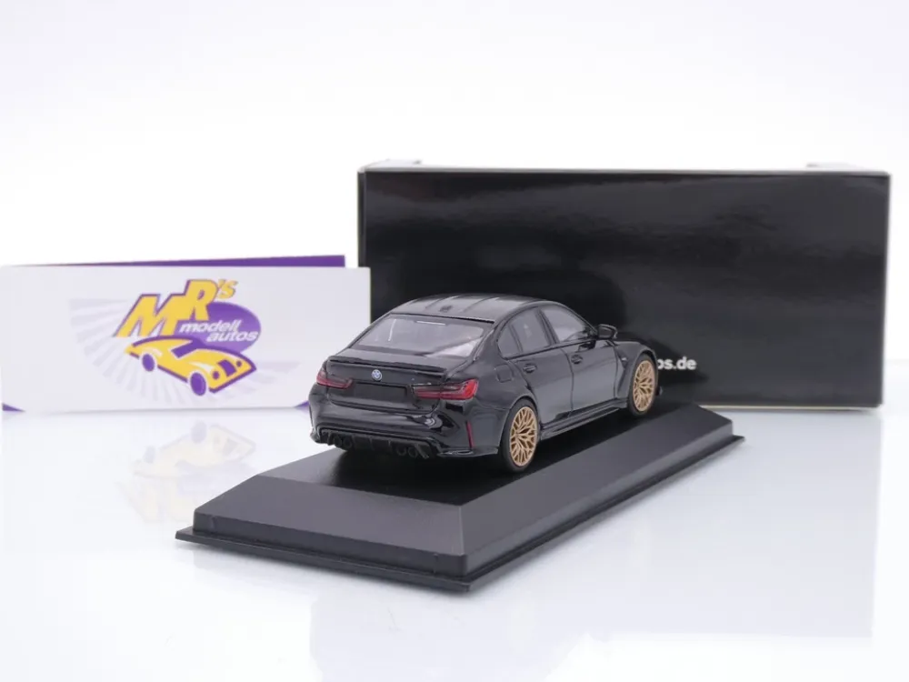 Minichamps 410023200 # BMW M3 CS (G80) Limousine Baujahr 2023 " Saphirschwarz metallic " 1:43