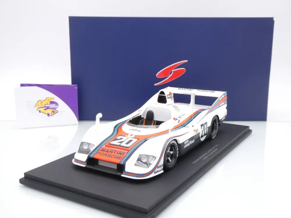 Spark 18LM76 # Porsche 936 #20 Winner 24h Le Mans 1976 " Martini Racing - Jacky Ickx " 1:18
