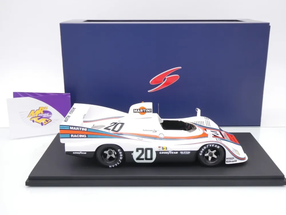 Spark 18LM76 # Porsche 936 #20 Winner 24h Le Mans 1976 " Martini Racing - Jacky Ickx " 1:18
