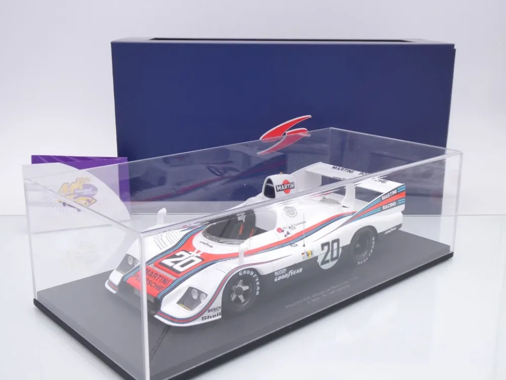 Spark 18LM76 # Porsche 936 #20 Winner 24h Le Mans 1976 " Martini Racing - Jacky Ickx " 1:18
