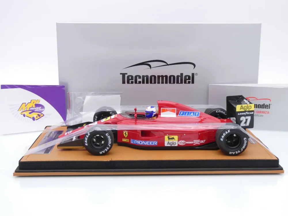 Tecnomodel TMD18-335D # Ferrari 642 F1 #27 Imola GP 1991 " Alain Prost " 1:18
