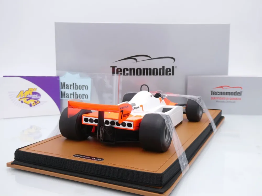 Tecnomodel TM18-368B # McLaren MP4/1B F1 #7 Detroit GP 1982 " John Watson " 1:18