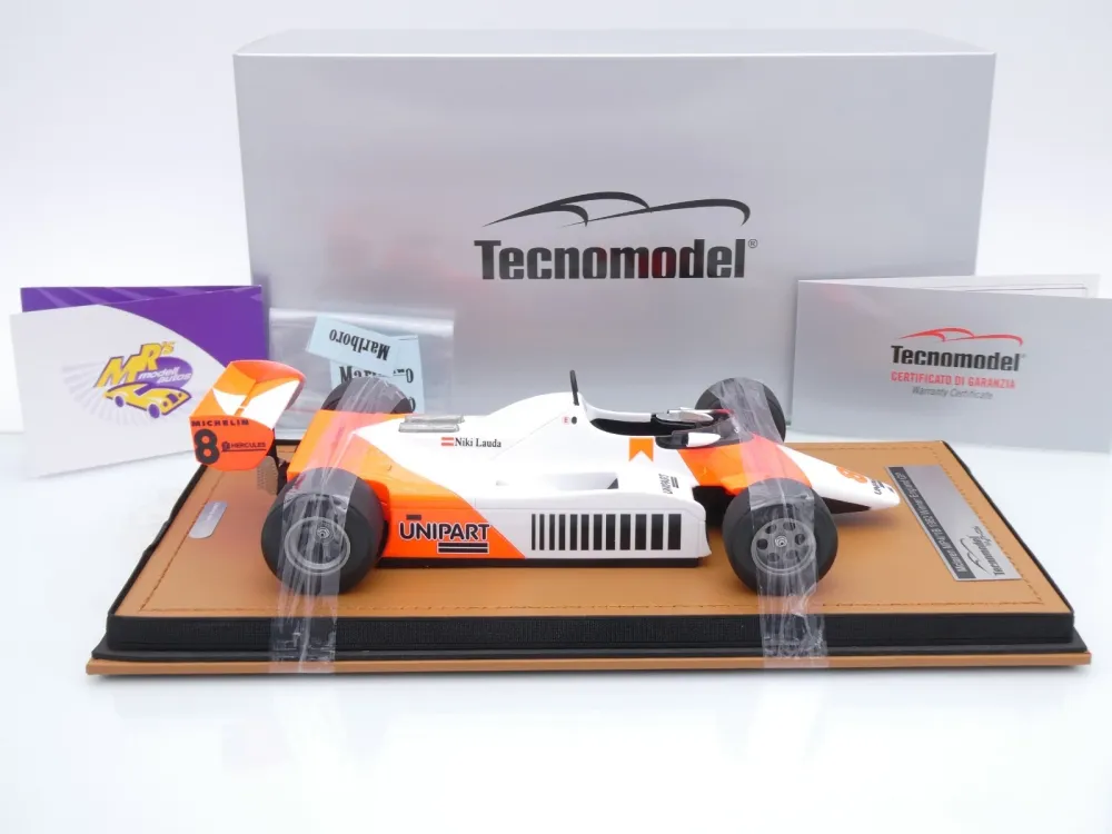 Tecnomodel TM18-368A # McLaren MP4/1B F1 #8 England GP 1982 " Niki Lauda " 1:18
