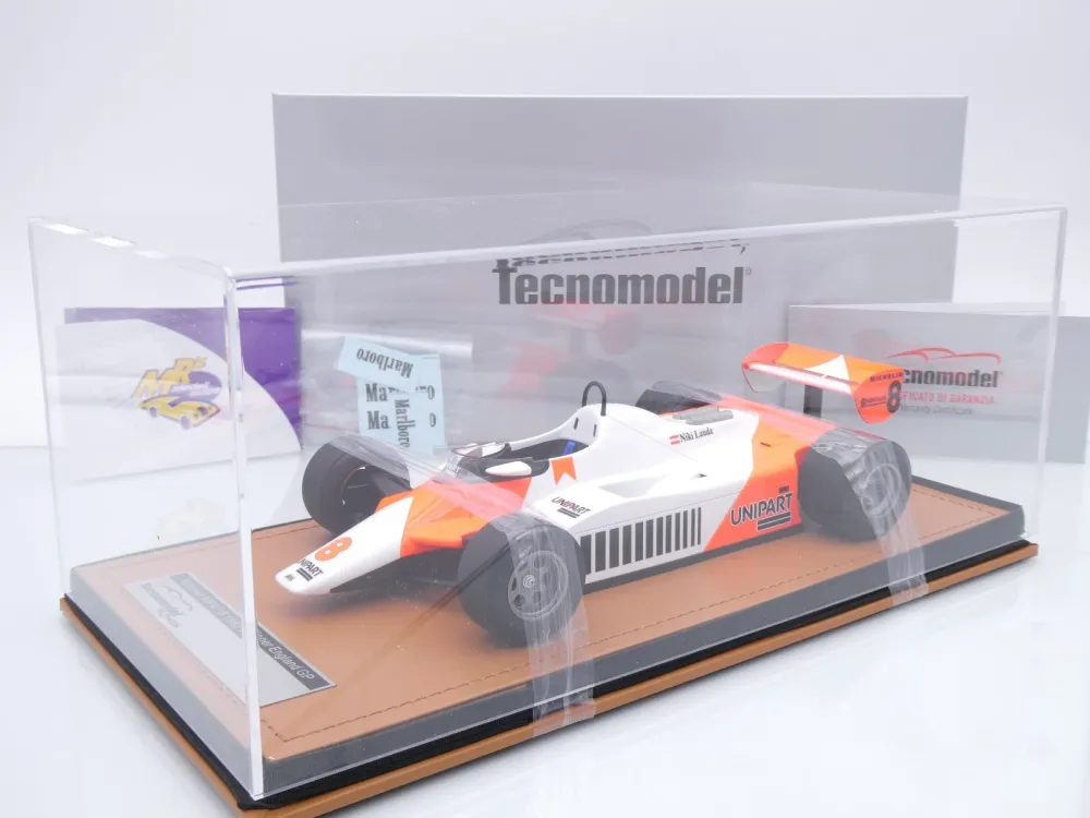 Tecnomodel TM18-368A # McLaren MP4/1B F1 #8 England GP 1982 " Niki Lauda " 1:18