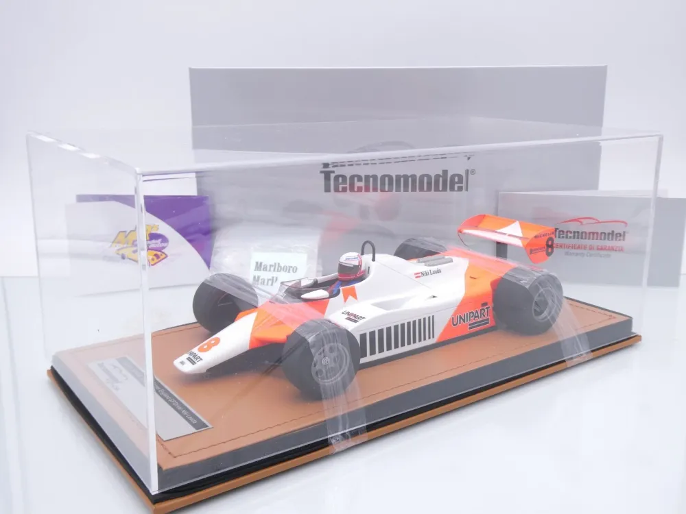 Tecnomodel TMD18-466A # McLaren MP4/1B F1 #8 England GP 1982 " Niki Lauda " 1:18
