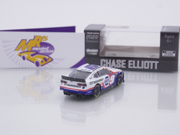 Lionel Racing CX92265SALCL # Chevrolet Camaro ZL1 NASCAR 2022 " Chase Elliott - NAPA Salutes / Patriotic " 1:64