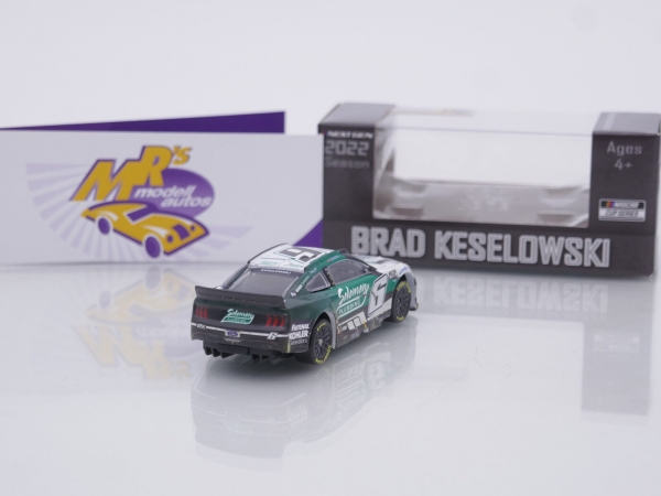 Lionel Racing CX62265SLPBWRV # Ford Mustang NASCAR 2022 " Brad Keselowski - Solomon Plumbing / Bristol Dirt Race Version " 1:64