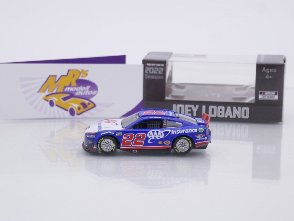 Lionel Racing C222265AAAJL # Ford Mustang NASCAR 2022 " Joey Logano - AAA Insurance " 1:64