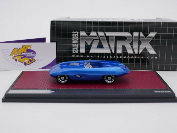 Matrix MX51606-031 # Pontiac Vivant 77 Herb Adams Baujahr 1965 " blaumetallic " 1:43
