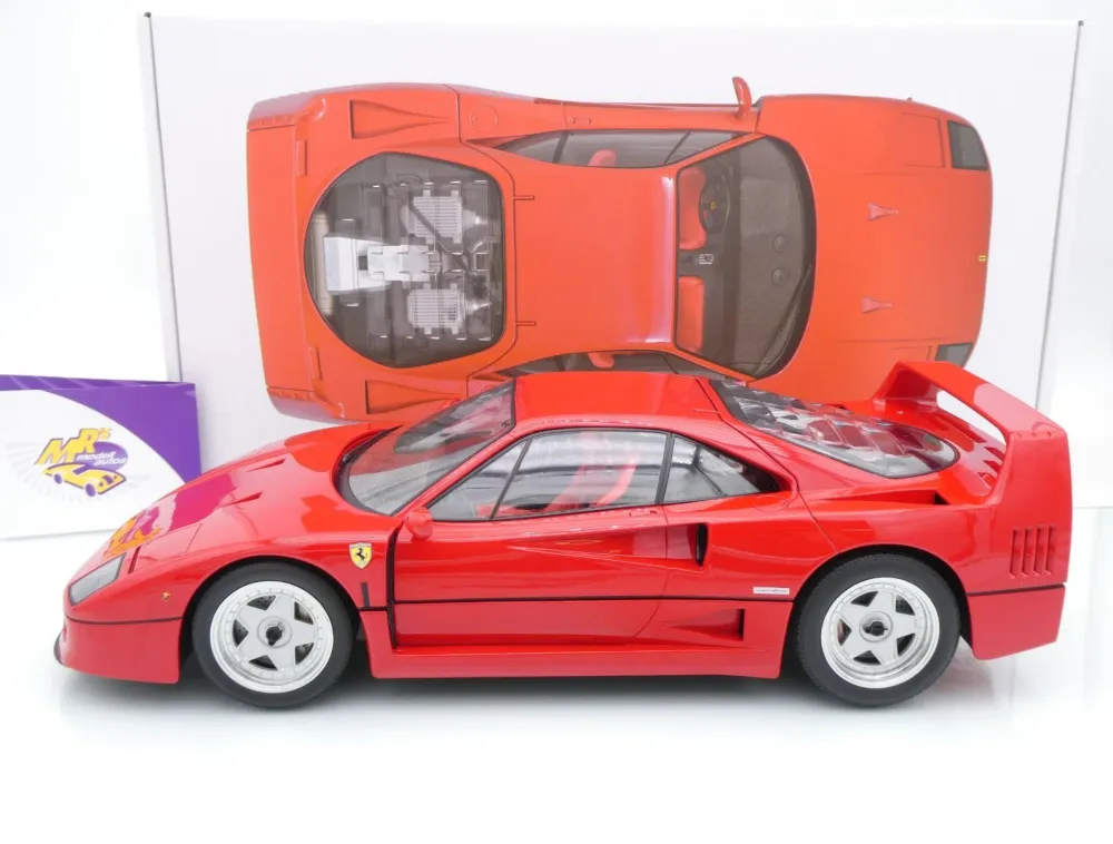 Norev 127902 # Ferrari F40 Sportwagen Baujahr 1987 " Ferrarirot " 1:12