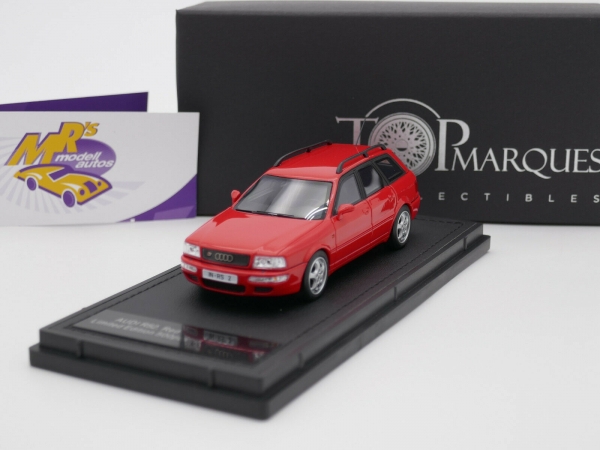 TOP Marques TM43-26C # Audi RS2 Avant Baujahr 2004 " rot " 1:43