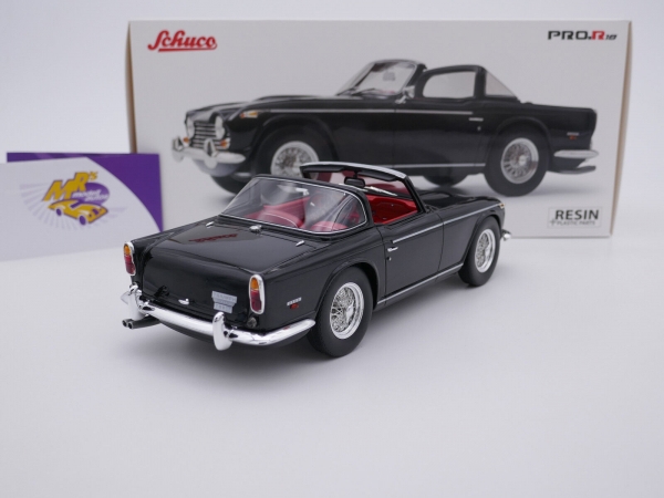 Schuco PRO.R18 00247 # Triumph TR5 Hardtop open Baujahr 1967 " schwarz " 1:18