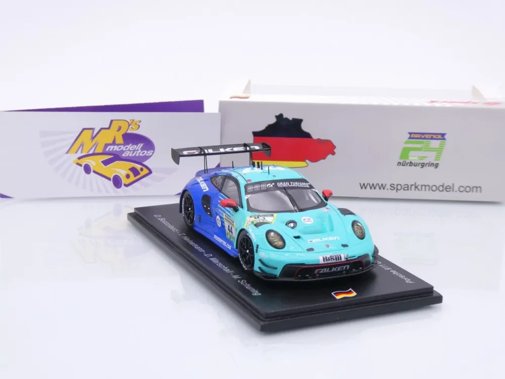 Spark SG1013 # Porsche 911 GT3 R #44 24h Nürburgring 2025 " Team Falken Motors " 1:43