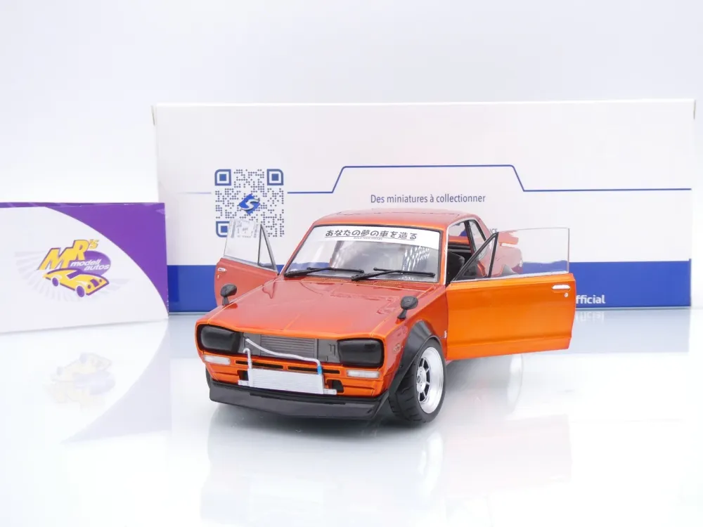Solido S1813003 # Nissan Skyline 2000 GT-R C10 Baujahr 1970 " orangemetallic " 1:18