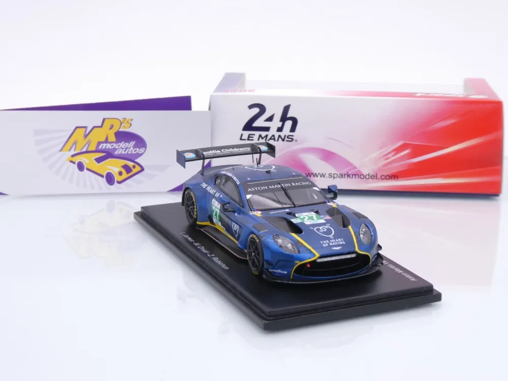 Spark S9291 # Aston Martin Vantage GT3 #27 24h Le Mans 2025 " Heart of Racing Team " 1:43
