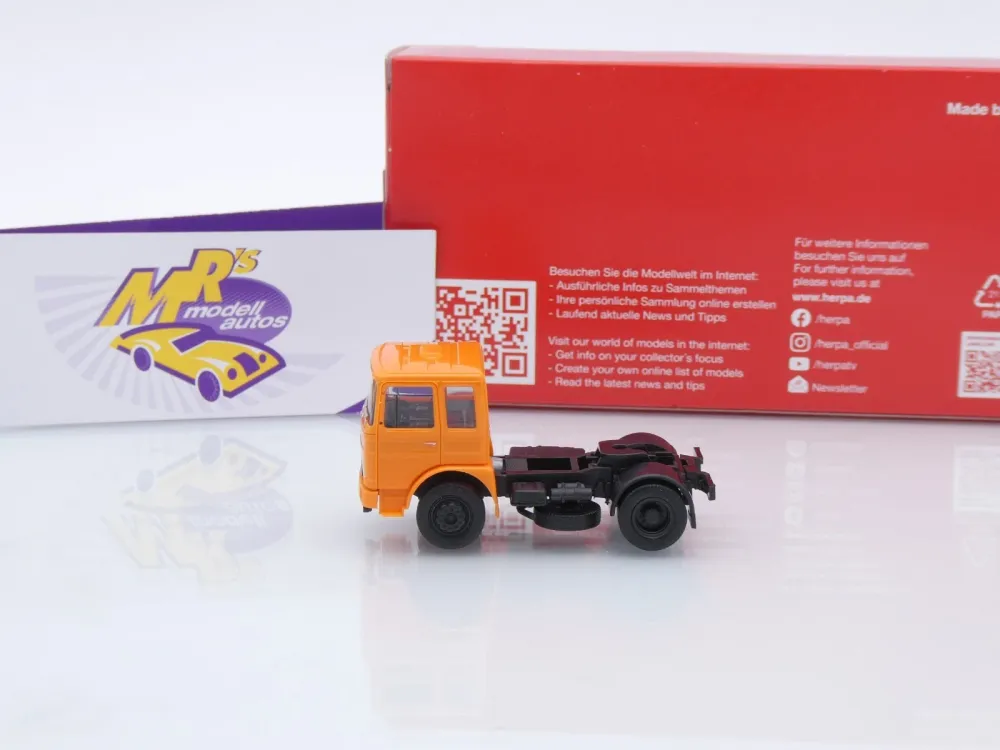 Herpa 310550-004 # Roman Diesel 2-achs Zugmaschine " Deutrans orange " 1:87
