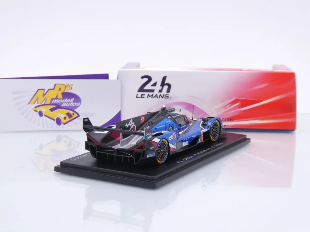 Spark S9264 # Alpine A424 Hypercar #35 9th 24h Le Mans 2025 " F. Habsburg " 1:43