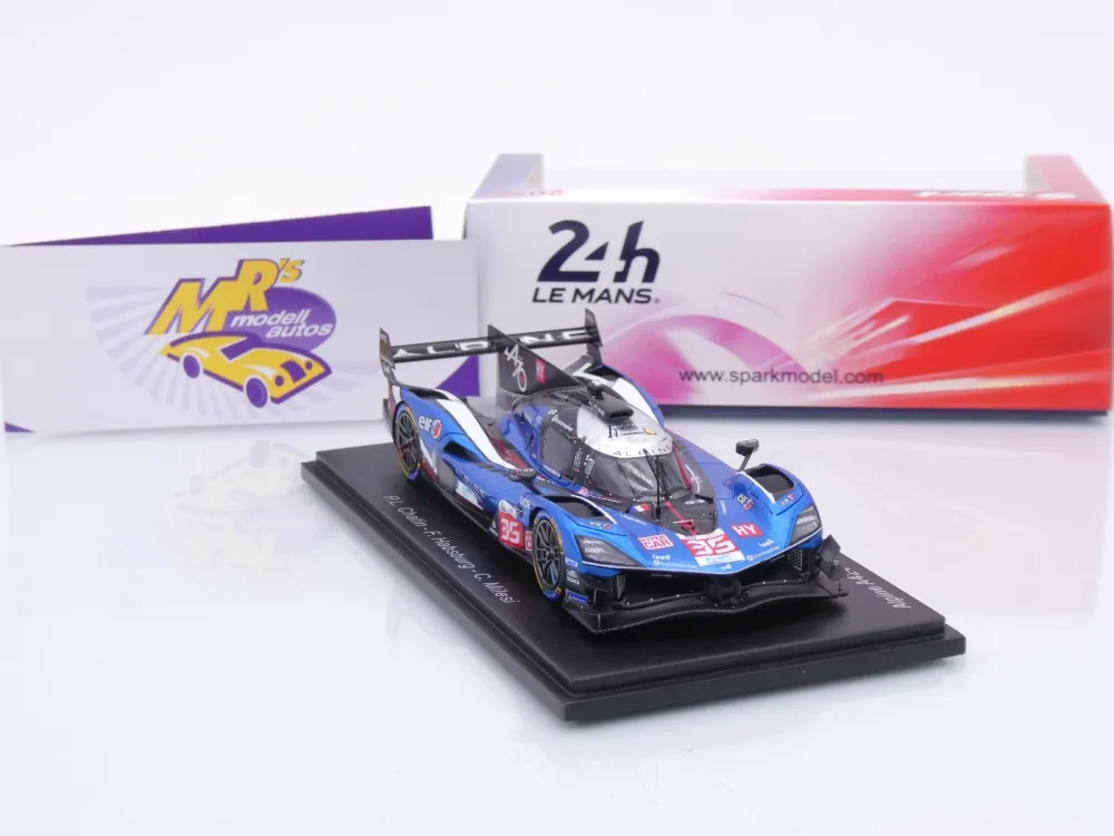 Spark S9264 # Alpine A424 Hypercar #35 9th 24h Le Mans 2025 " F. Habsburg " 1:43