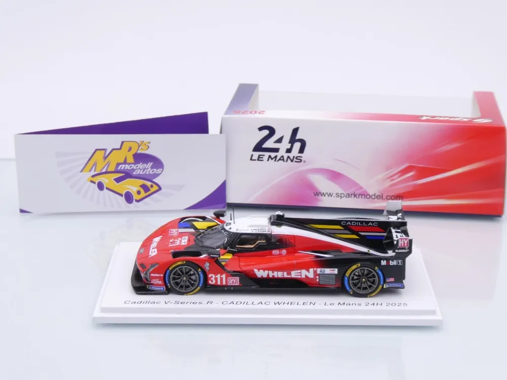 Spark S9271 # Cadillac V-Series.R Hypercar #311 24h Le Mans 2025 " Team Cadillac Whelen " 1:43