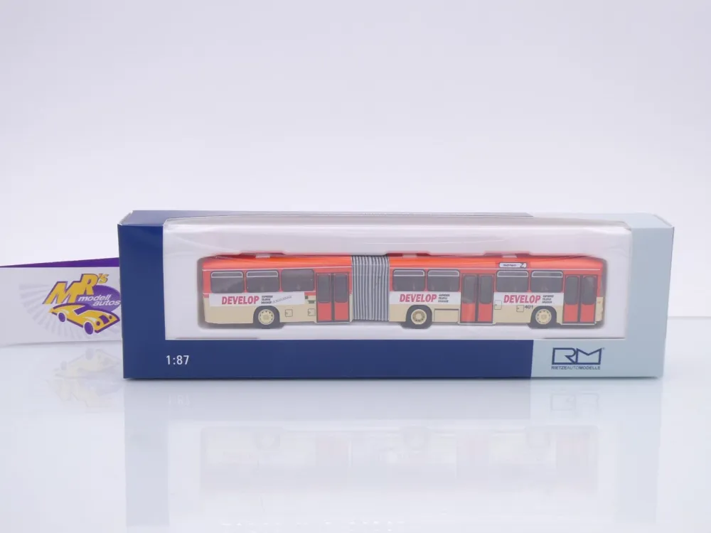 Rietze 75122 # MAN SG 192 Gelenkbus " EVAG Erfurt - Develop Drucker " 1:87