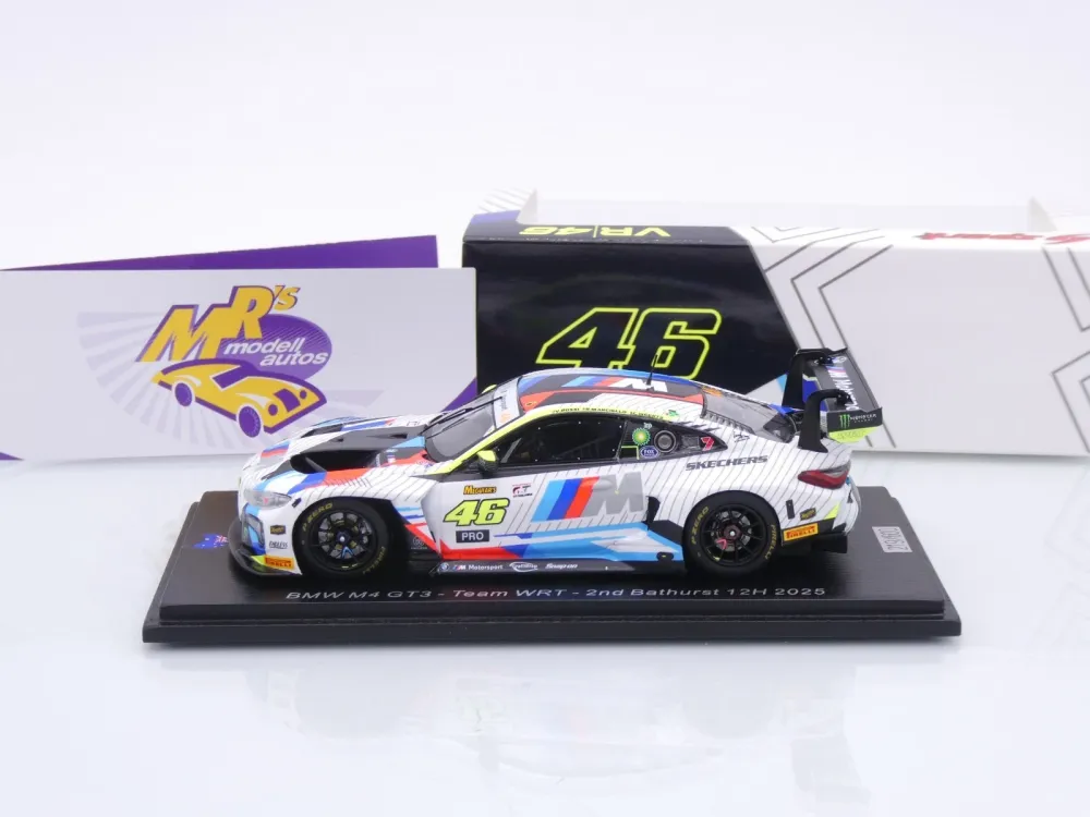 Spark AS081 # BMW M4 GT3 #46 12h Bathurst 2025 " Valentino Rossi - Team WRT " 1:43