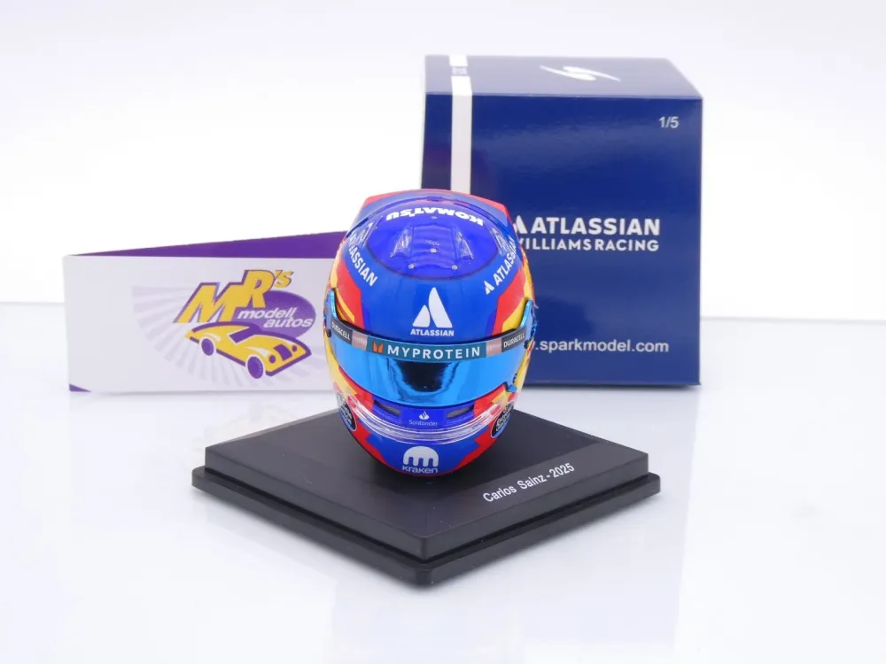 Spark 5HF189 # Helm Formel 1 Williams Racing " Carlos Sainz Jr #55 " F1 2025 1:5