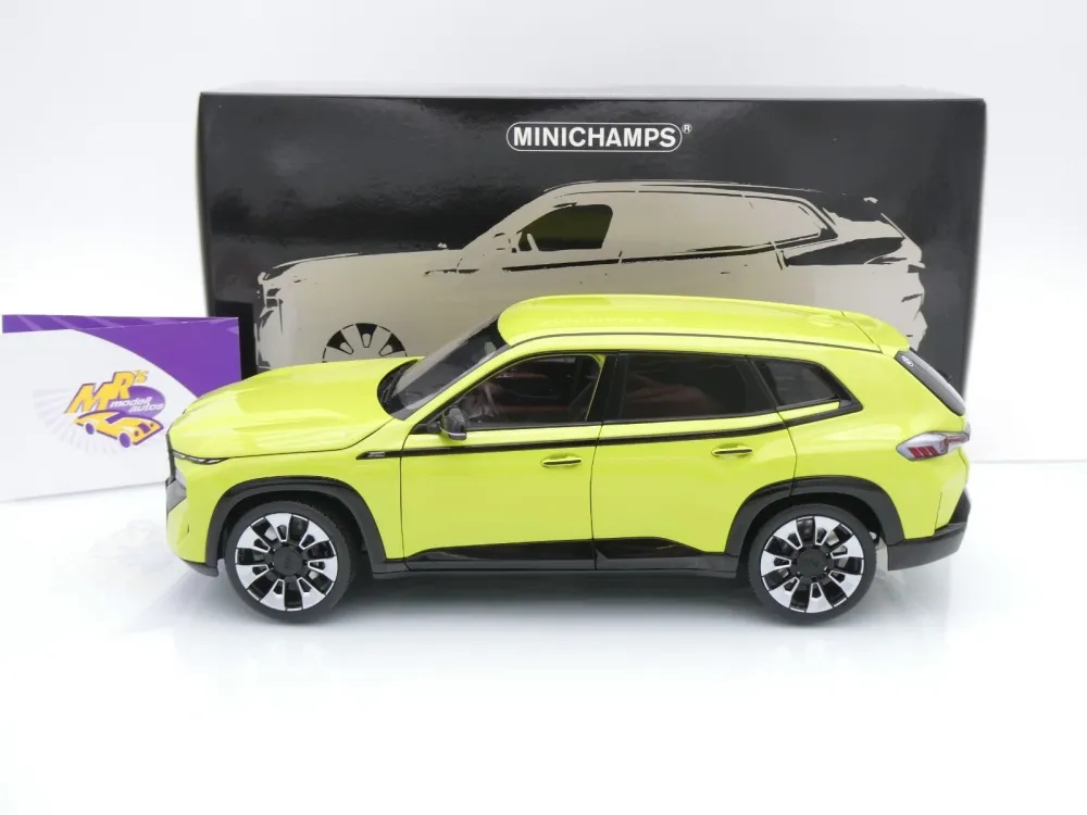 Minichamps 110023302 # BMW XM (G09) SUV Baujahr 2023 " Sao Paulo Gelb " 1:18