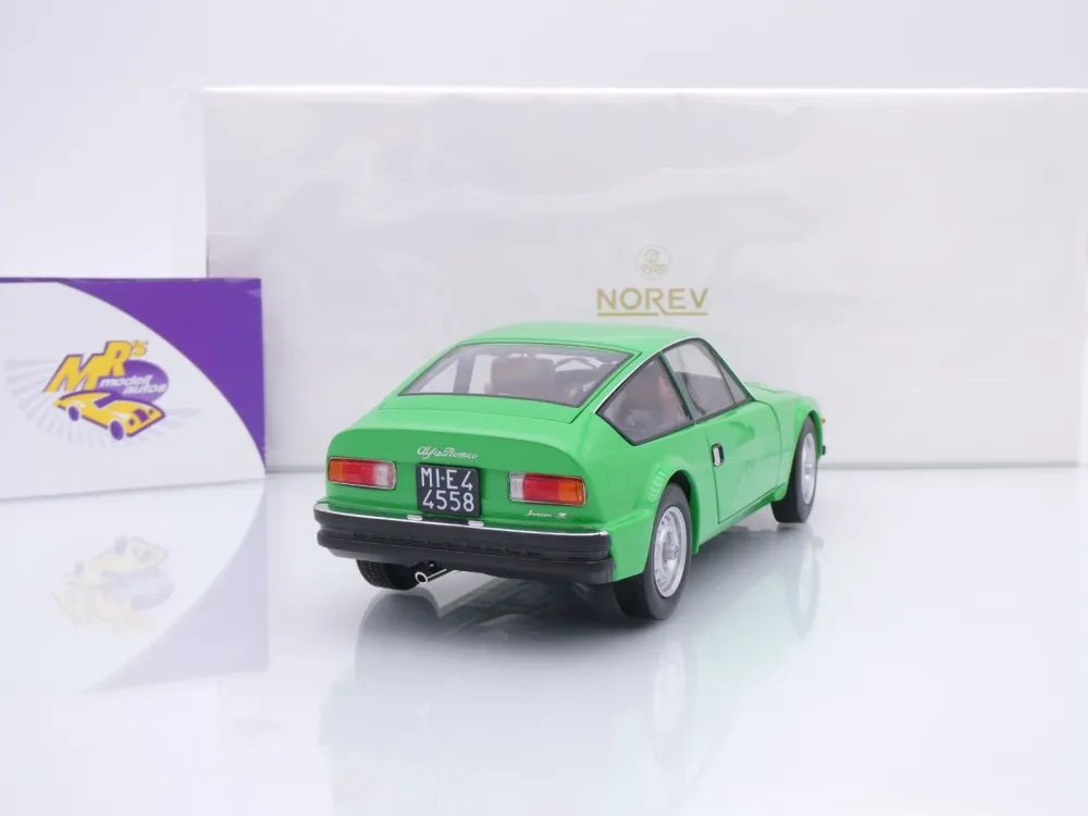 Norev 187832 # Alfa Romeo Junior Zagato Baujahr 1969 " grün " 1:18