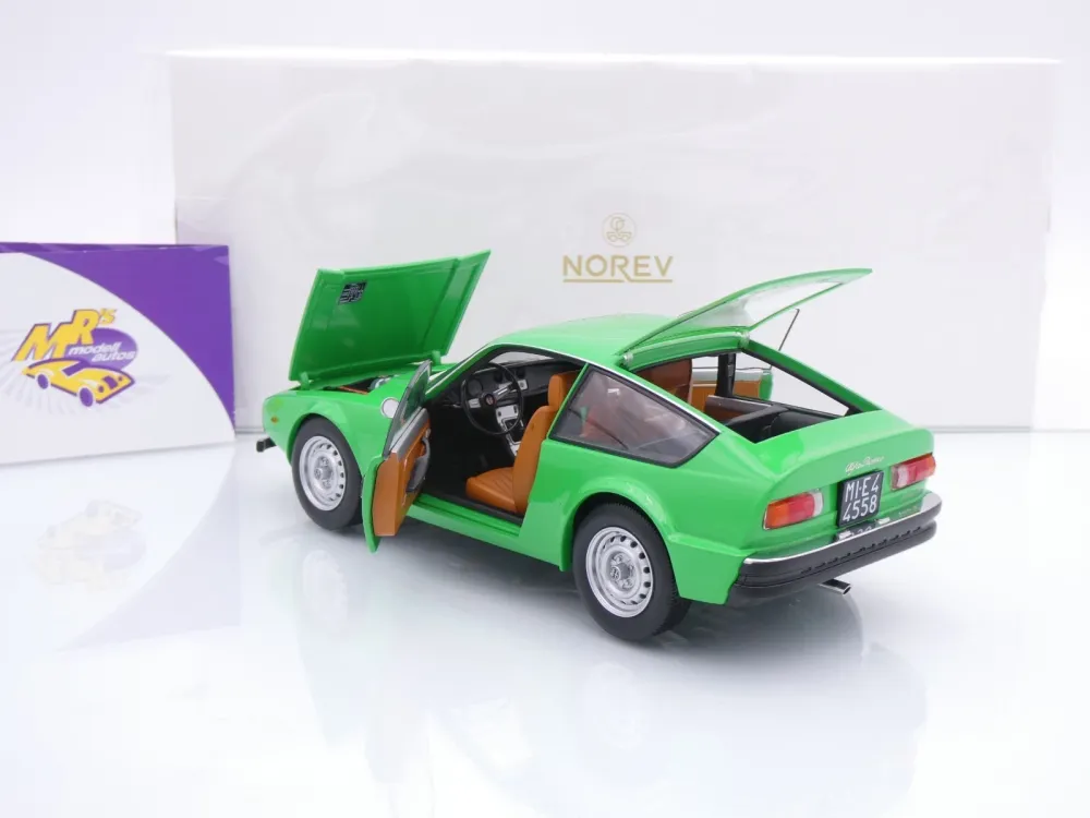 Norev 187832 # Alfa Romeo Junior Zagato Baujahr 1969 " grün " 1:18