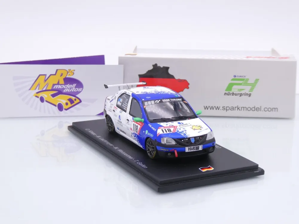 Spark SG924 # Dacia Logan #118 24h Nürburgring 2023 " Ollis Garage Racing " 1:43