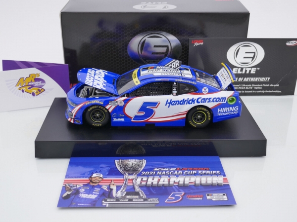Lionel Racing CX52122HENKLCHA # Chevrolet Camaro ZL1 " Kyle Larson NASCAR Champion 2021 " 1:24 Elite-Edition