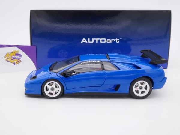 AUTOart 79148 # Lamborghini Diablo SV R Baujahr 1996 " LeMans blau " 1:18