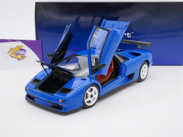 AUTOart 79148 # Lamborghini Diablo SV R Baujahr 1996 " LeMans blau " 1:18