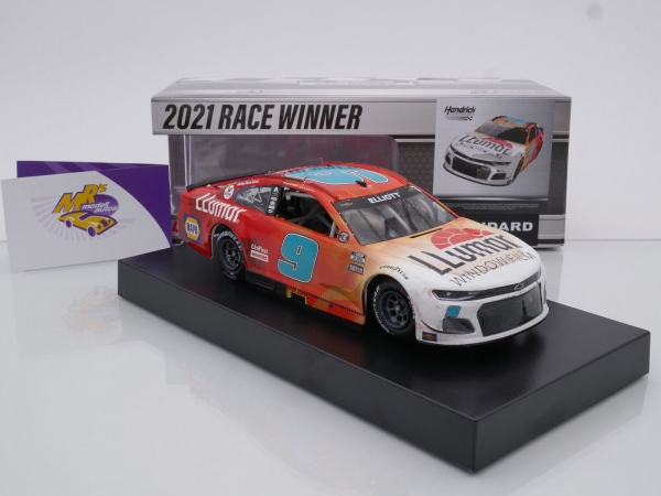 Lionel Racing WX92123LLUCL7 # Chevrolet Camaro ZL1 NASCAR 2021 " Chase Elliott - COTA (Circuit Of The Americas) Race Winner " 1:24
