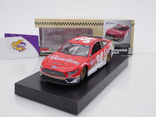 Lionel Racing C342123F8TMM # Ford Mustang NASCAR 2021 " Michael McDowell - Fr8Auctions " 1:24
