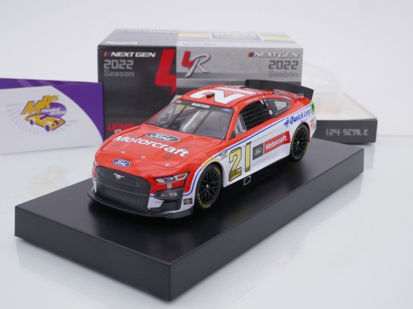 Lionel Racing C212223MOTHB # Ford Mustang NASCAR 2022 " Harrison Burton - Motorcraft " 1:24