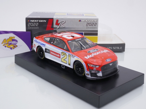 Lionel Racing C212223MOTHB # Ford Mustang NASCAR 2022 " Harrison Burton - Motorcraft " 1:24