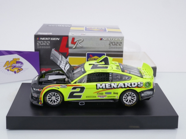 Lionel Racing CX22223MERAE # Ford Mustang NASCAR 2022 " Austin Cindric - Menards " 1:24