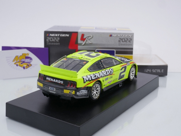Lionel Racing CX22223MERAE # Ford Mustang NASCAR 2022 " Austin Cindric - Menards " 1:24