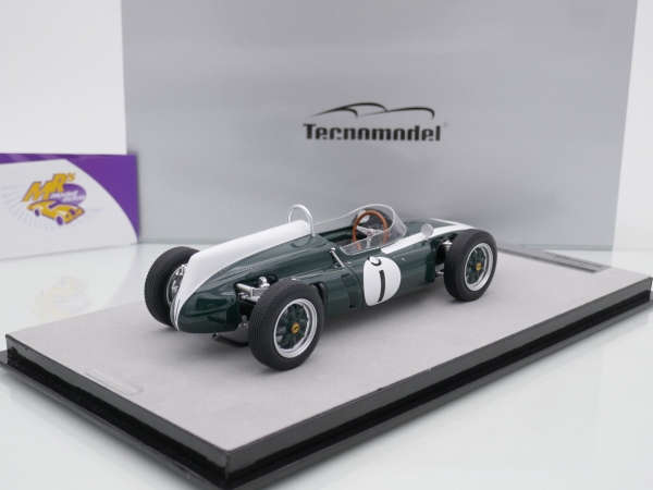 Tecnomodel TM18-275A # Cooper T53 F1 English GP 1960 " Jack Brabham " 1:18