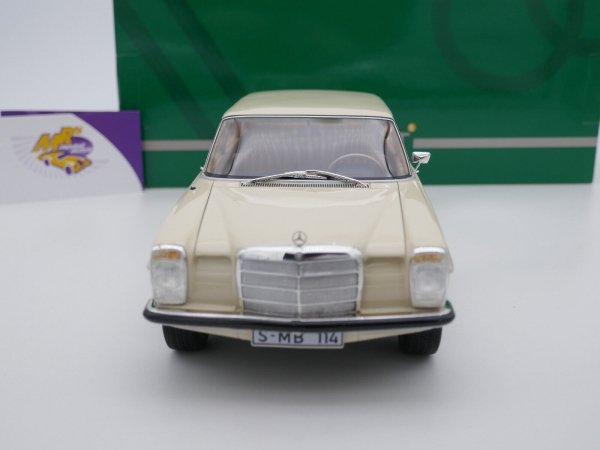 Cult CML004-2 # Mercedes Benz /8 V114 Langversion Bj. 1970 " creme weiß " 1:18