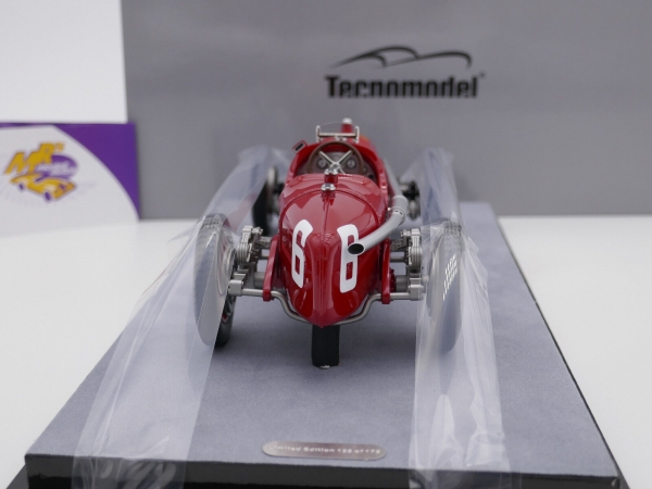 Tecnomodel TM18-266B # Alfa Romeo P3 Tipo B Monza GP 1932 " Rudolf Caracciola " 1:18
