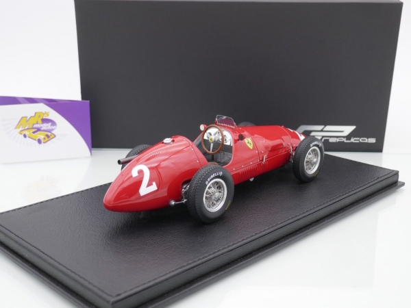 GP Replicas GP81D # Ferrari 500 F2 Winner Germany GP 1953 " G. N. Farina " 1:18