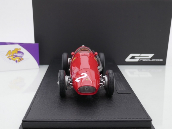 GP Replicas GP81D # Ferrari 500 F2 Winner Germany GP 1953 " G. N. Farina " 1:18