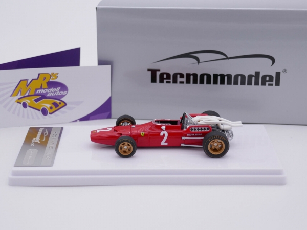Tecnomodel TM43-13C # Ferrari F.312 F1-67 Nr.2 Italy GP 1967 " Chris Amon " 1:43